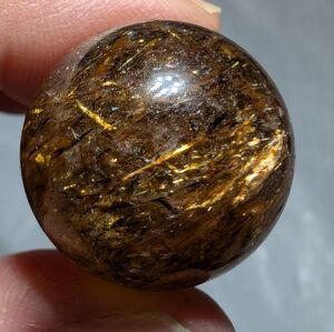 Golden Rutilated Quartz Mini Sphere